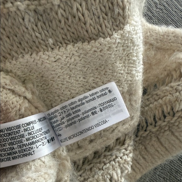 Zara knit wrap cardigan small - Picture 5 of 6